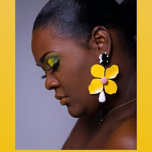 Boucles d'Oreille: "Fleur de Vie"