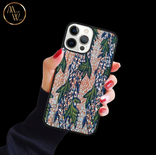 Coque en Silicone Motif Africain pour iPhone (12 & 13)
