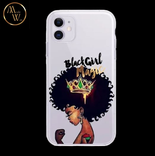 Coque en Silicone Motif Africain pour iPhone (Modèles 6, 7 & X)