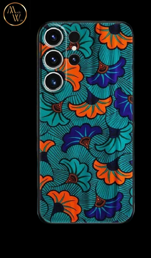 Coque en Silicone Motif Africain pour Samsung (Modèles S20 à S23)