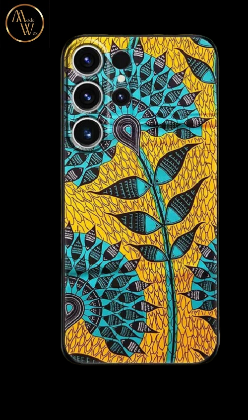 Coque en Silicone Motif Africain pour Samsung (Modèles S20 à S23)