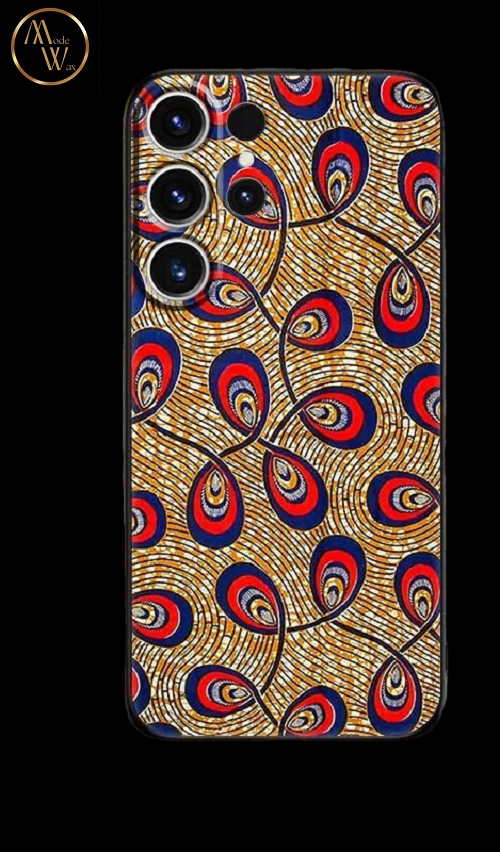 Coque en Silicone Motif Africain pour Samsung (Modèles S20 à S23)
