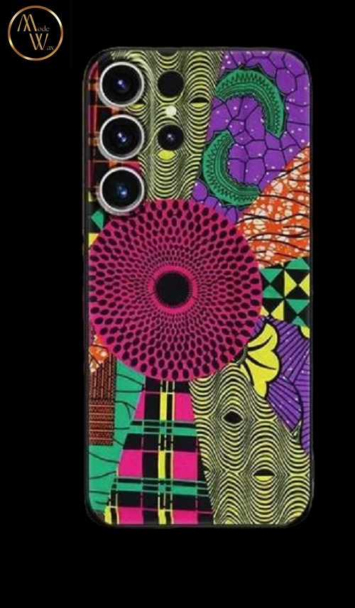 Coque en Silicone Motif Africain pour Samsung (Modèles S20 à S23)