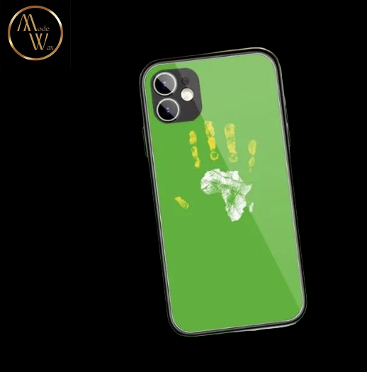 Coque en Silicone Motif Africain pour iPhone (Modèles 6, 7 & X)