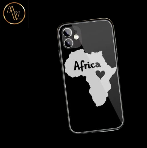 Coque en Silicone Motif Africain pour iPhone (Modèles 6, 7 & X)