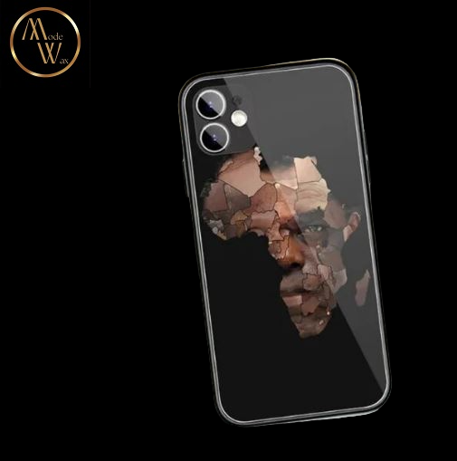 Coque en Silicone Motif Africain pour iPhone (Modèles 11 & 12)
