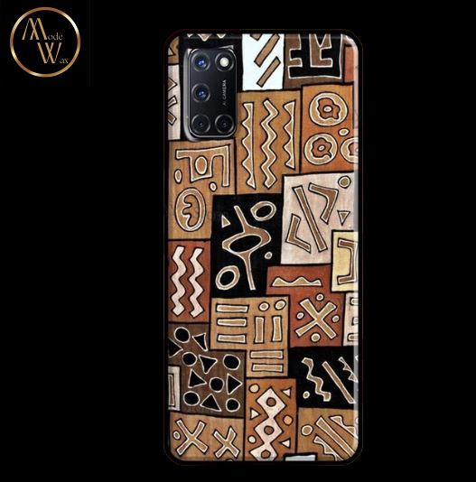 Coque en Silicone Motif Africain pour Oppo (Modèles A91 à A96)