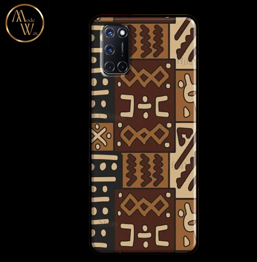 Coque en Silicone Motif Africain pour Oppo (Modèles A91 à A96)