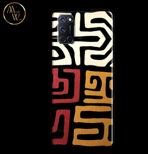 Coque en Silicone Motif Africain pour Oppo (Modèles A91 à A96)