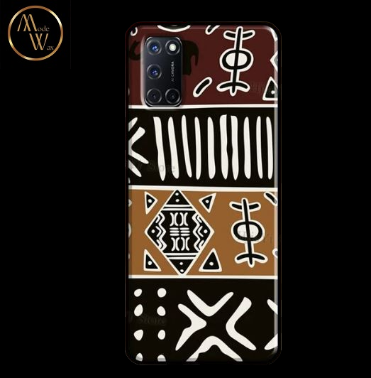Coque en Silicone Motif Africain pour Oppo (Modèles A91 à A96)