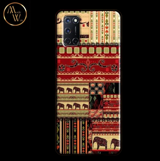 Coque en Silicone Motif Africain pour Oppo (Modèles A91 à A96)