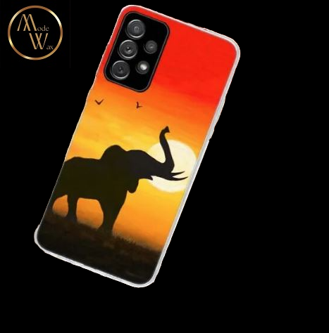 Coque en Silicone Motif Africain pour Samsung (A02S à A73)