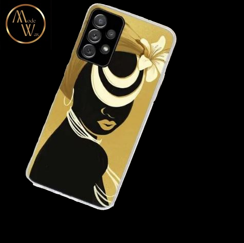 Coque en Silicone Motif Africain pour Samsung (A02S à A73)