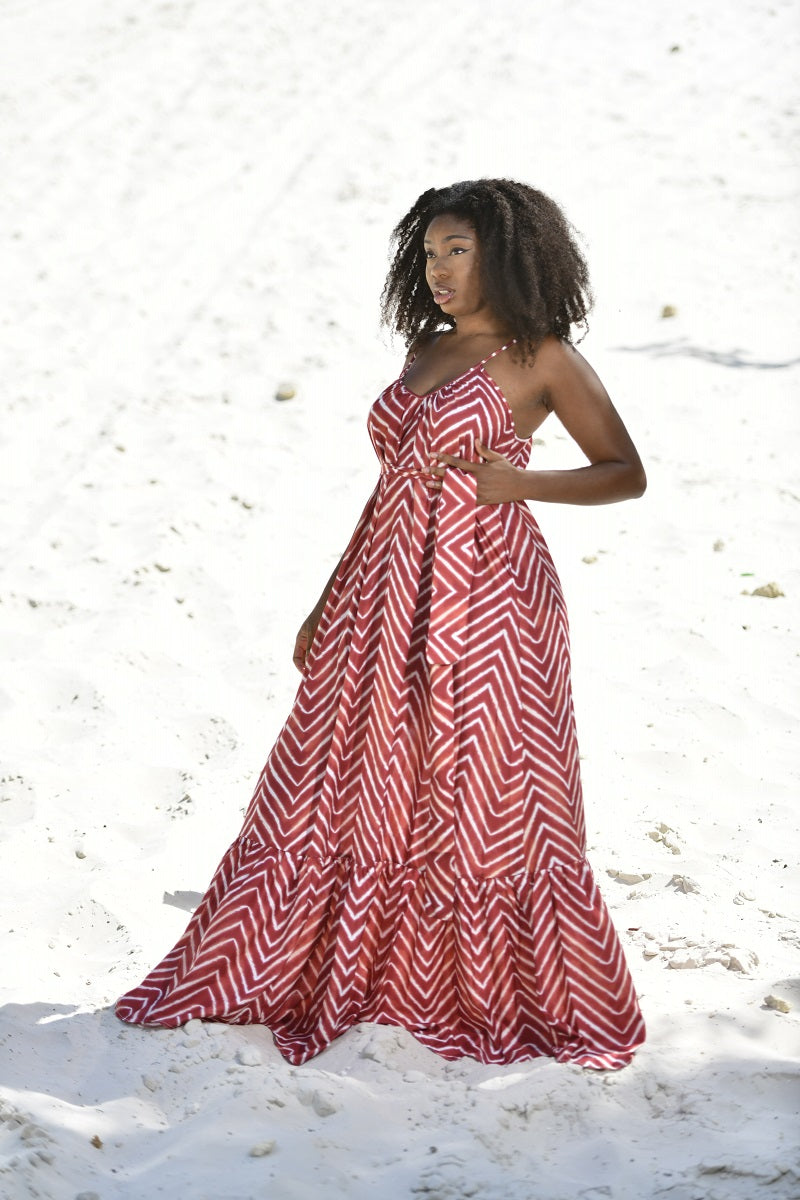 Robe Fanta: Robe Ample Marron