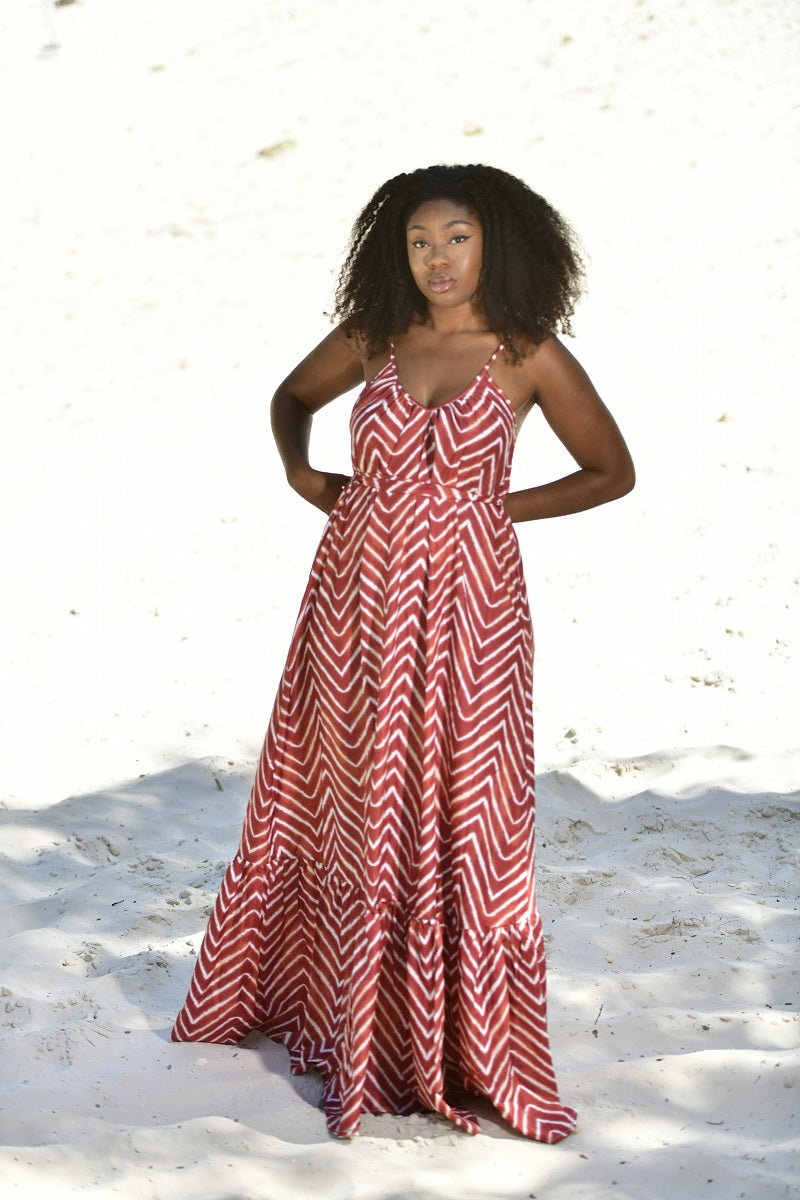 Robe Fanta: Robe Ample Marron