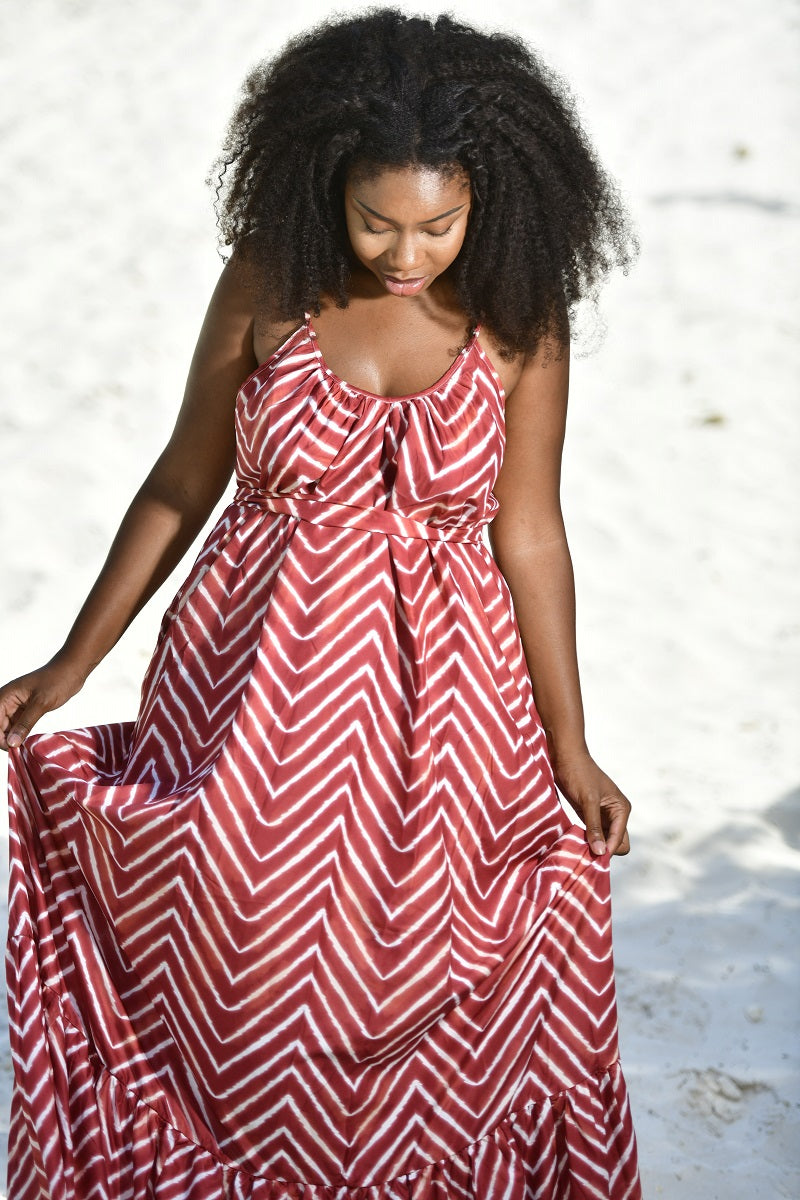 Robe Fanta: Robe Ample Marron
