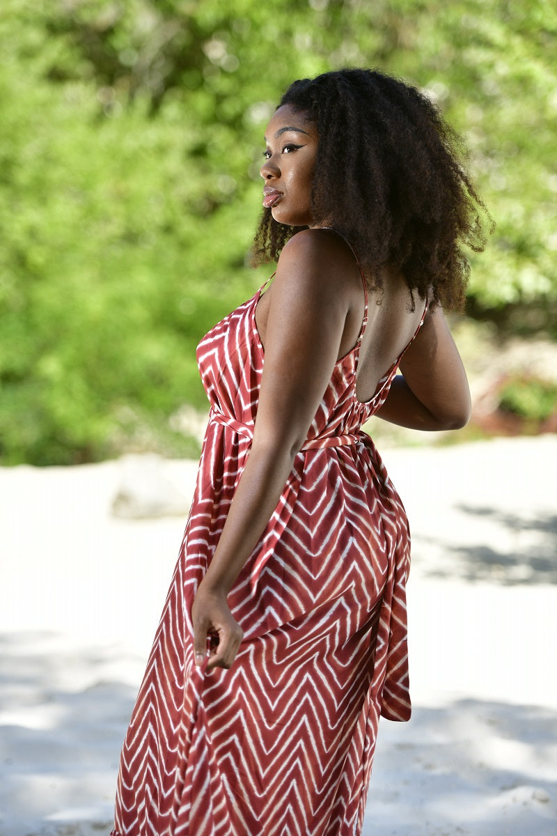 Robe Fanta: Robe Ample Marron