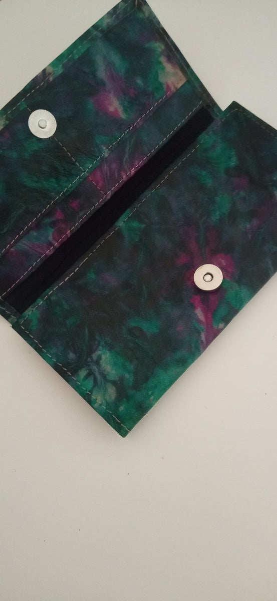 Najaah: Pochette Artisanal du Niger en Cuir véritable et paille tressée + ferronnerie d'art