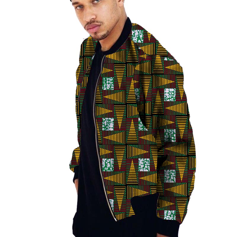 Blouson Ankara pour Homme