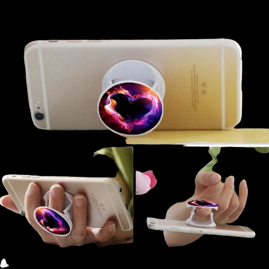 Support de téléphone (Ajustable: 3 positions)