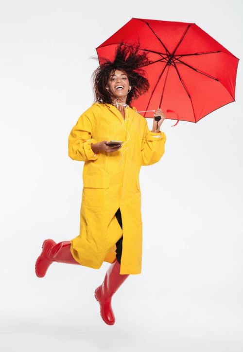 Sac de rangement étanche pour parapluie rétractable