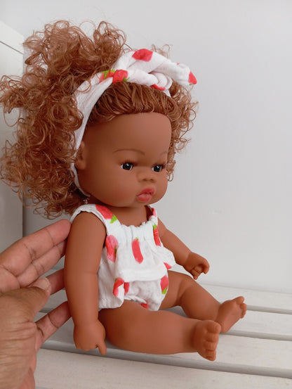 Djeneba: Poupée Articulée de 33 cm