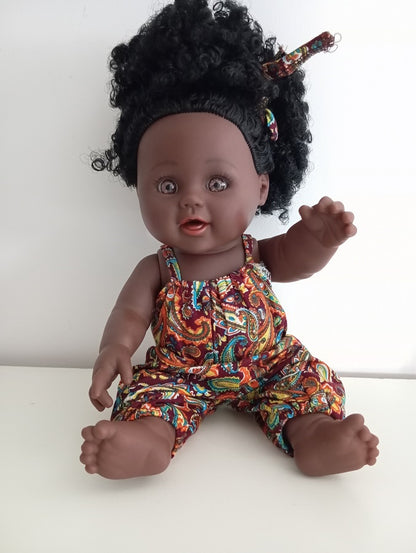 Leila: Poupée Articulée de 30 cm en Silicone souple