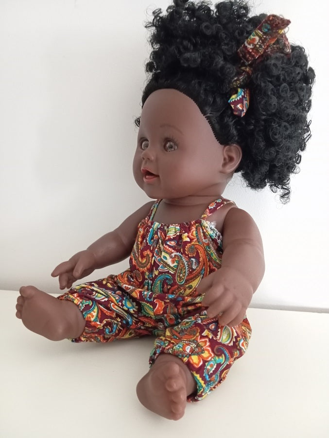 Leila: Poupée Articulée de 30 cm en Silicone souple