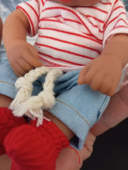 Mon Petit Alphonse: Poupon - Articulé de 20 cm