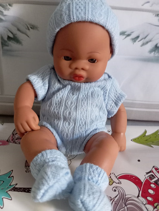 Mon Petit Elioth: Poupon - Articulé de 20 cm