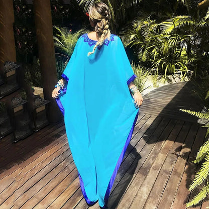 Cascade: Robe Tunique - Boubou  Transparente