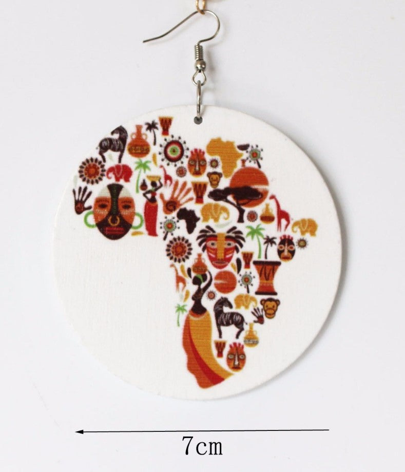 Boucles d'oreille Africa inspiration-ethnique.fr