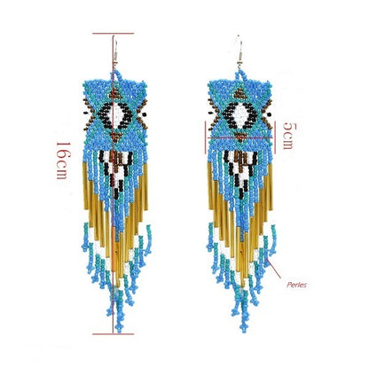Boucles d'oreille d'inspiration ethnique: les Tribales