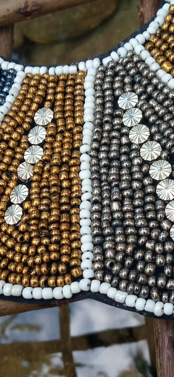 Inspiration Ethnique Collier Plastron Enigme 