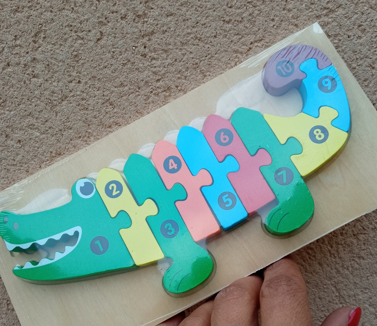 Puzzle Crocodile Montessori