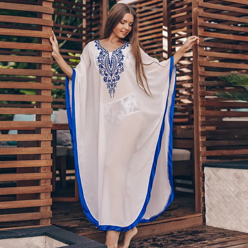 Candide: Robe Tunique - Boubou Transparente