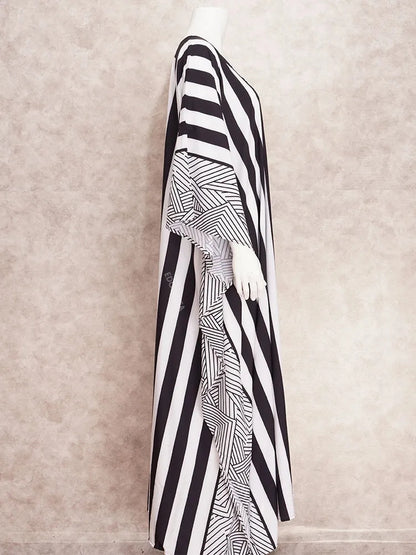 Zébrure: Robe Tunique - Boubou