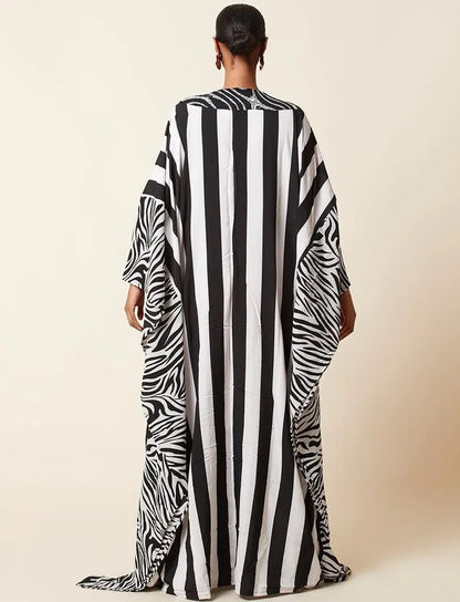 Zébrure: Robe Tunique - Boubou