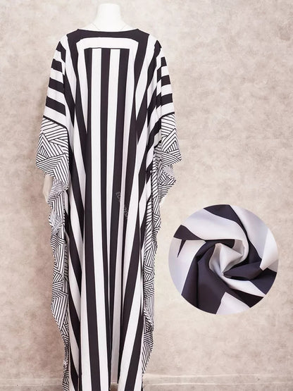 Zébrure: Robe Tunique - Boubou
