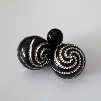 Boucles d'oreille d'inspiration ethnique: Strass Color's