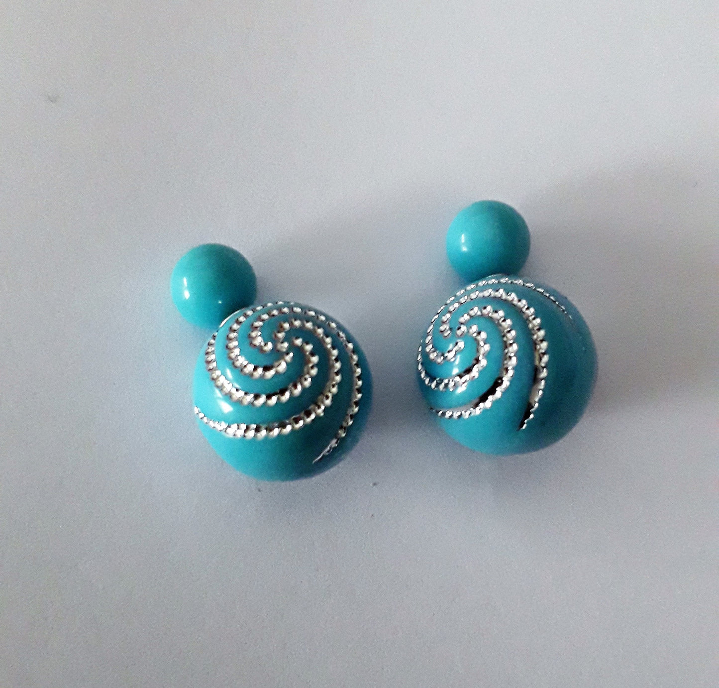 Boucles d'oreille d'inspiration ethnique: Strass Color's