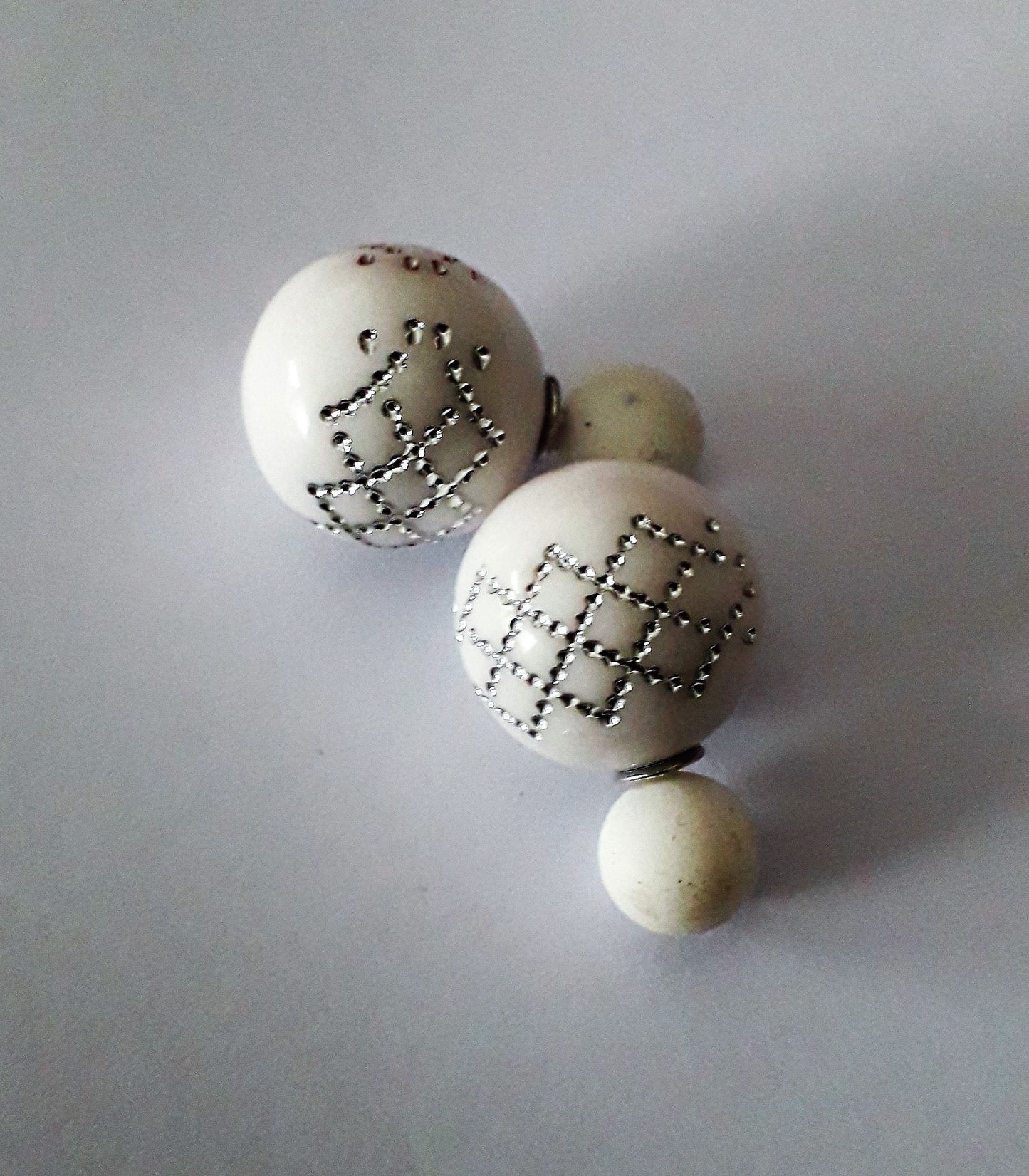 Boucles d'oreille d'inspiration ethnique: Strass Color's