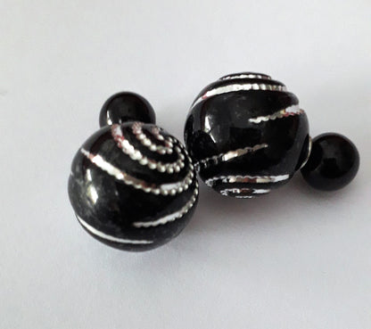 Boucles d'oreille d'inspiration ethnique: Strass Color's